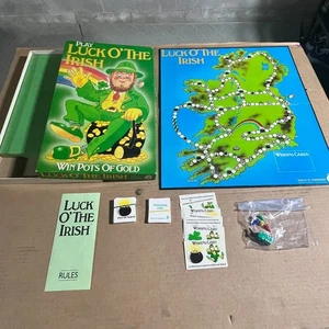 Raro gioco da tavolo Luck O’ The Irish 1985 Reilly O’ Company completo - Foto 1 di 10