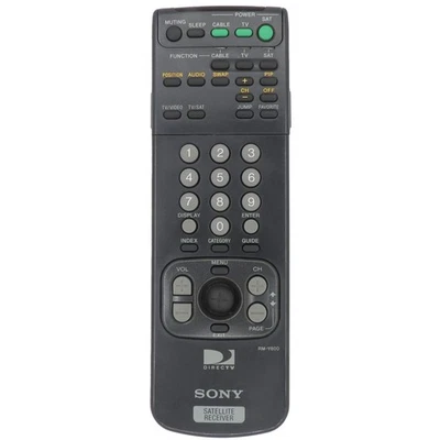 Sony RM-Y800 Factory Original DirecTV Receiver Remote For Sony SAT-A50, SAT-A4 - Image 1 of 4