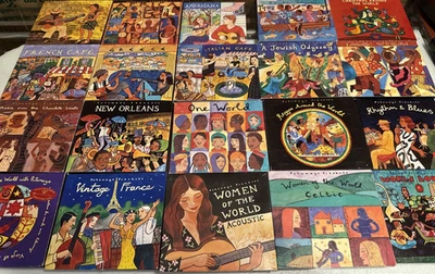 20 Putumayo Presents CD LOT FRENCH BRAZILIAN GREEK ITALIAN AFRICAN WORLD MUSIC.. Foto 1 de 4