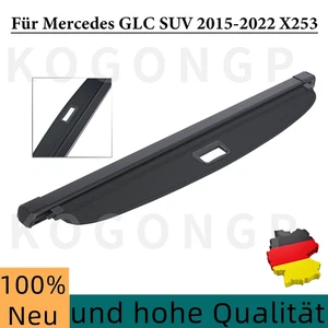 Mercedes GLC SUV 2015-2022 X253 cubierta maletero persiana negro nuevo - Imagen 1 de 9
