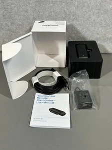 Starkey 2.4 GHz Remote Microphone + W Adapter Charging Cable Manual Open Box - Picture 1 of 6
