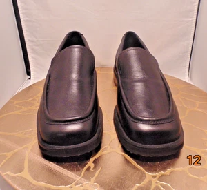Aerosoles Percy schwarze bequeme Slipper Halbschuhe Leder rutschfeste Sohle Damengröße 9 - Bild 1 von 6