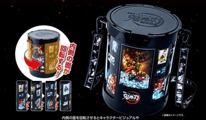 Caja de palomitas conmemorativa de demon Slayer the Movie Mugen Castle capítulo 1 nueva limitada - Imagen 1 de 4