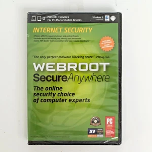 Webroot Software Secure Anywhere Internet Security Plus 2013 for PC / Mac - Picture 1 of 2