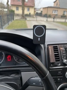 VW T5 UHV Adapter Magnethalterung Iphone, Samsung etc. - Zdjęcie 1 z 4