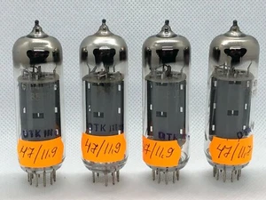 4x 6P14P-EV (6P14P-ER, EL84, 6BQ5) NUEVO NOS OTK URSS SALIDA PENTODO EMPAREJADO QUAD  - Imagen 1 de 6