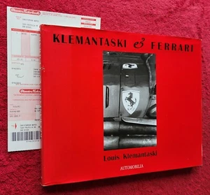 KLEMANTASKI & FERRARI LIMITED EDITION 1342/2000 HARDBACK FERRARI RACING CARS - Imagen 1 de 8