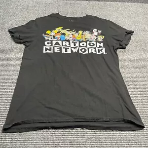 Cartoon Network t shirt Adult Medium Black Graphic Print Short Sleeve - Imagen 1 de 5