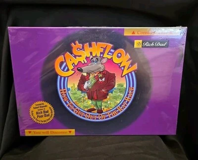 Nuevo Y Sellado CASHFLOW Juego de Mesa Robert Kiyosaki Padre Rico Padre Pobre  Foto 1 de 4