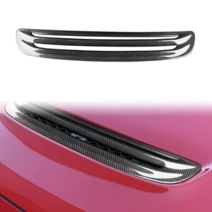 Real Carbon Fiber Add-on Hood Vent Scoop Cover for Honda Civic Type-R FL5 2023+ - Foto 1 di 8