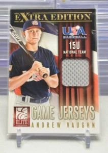 Andrew Vaughn 2013 Elite Extra Edition 15U National Team Game Jerseys #19 4-C - Picture 1 of 2