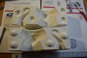 Vintage Slip Casting Mold Swan H180 M@M - Picture 1 of 7