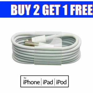 USB iPhone Charger Fast For Apple Long Cable USB Lead 5 6 7 8 X XS XR 11 12 Pro - Picture 1 of 7