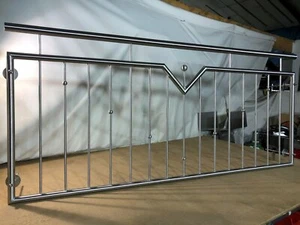 Französischer Balkongeländer Balkon Fenstergitter Edelstahl Balkongitter V2A - Bild 1 von 8