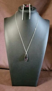 Collana e Orecchini Paparazzi Prismaticamente Lucidati Viola - Foto 1 di 3