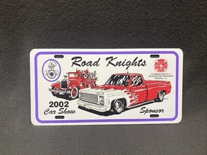 Chevy Squarebody License Plate Custom Car Show Peekskill, NY Road Knights - Picture 1 of 6