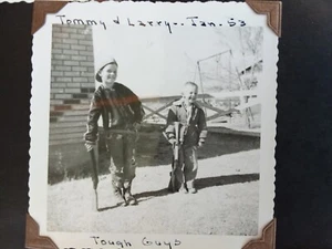 Lote de fotos vintage de los años 50 "Larry" Hobbs Nuevo México Eph Familia Historia Americana - Imagen 1 de 12