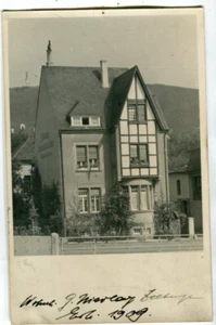 Foto postal Zeltingen, Mosela, casa privada, cerca de Bernkastel, Urzig 1909 - Imagen 1 de 2