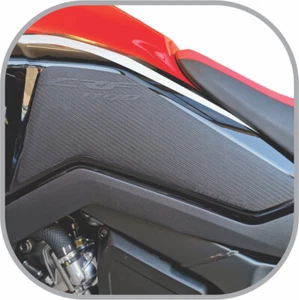 RUBBATECH AK Carbon Honda Africa Twin CRF1100L Knee Pads - Picture 1 of 2