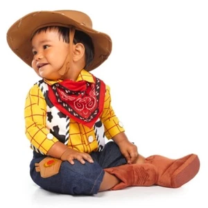 Neu mit Etikett Disney Store Toy Story Woody Größe 6-12 Monate und Mütze Neu mit Etikett - Bild 1 von 9