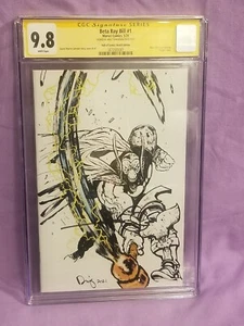 Edición de boceto del Salón de los Cómics Beta Ray Bill #1 CGC 9,8 casi nuevo/m firmado por Walt Simonson - Imagen 1 de 3