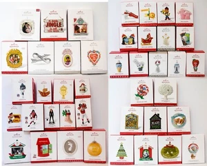 Hallmark  Keepsake Lot of 42 Ornaments  2013 to 2019  See List Photos of Actual - Picture 1 of 15