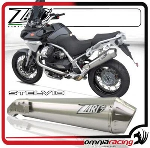 Zard Conical Steel Racing - Exhaust for Moto Guzzi Stelvio 1200 - Picture 1 of 5
