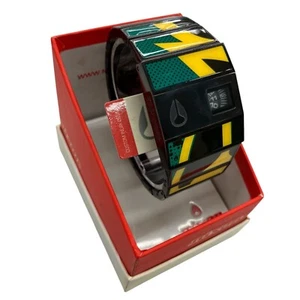 Nixon The Rotolog Watch Rare Multicolor Stainless steel With box New battery - Picture 1 of 4