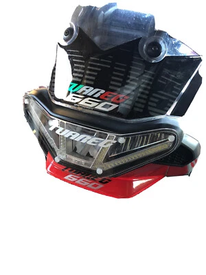aprilia Tuareg 660 headlight guard - Image 1 of 2