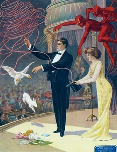 12899.Decor Poster.Room wall interior art design.The Great Magician show act - Picture 1 of 1