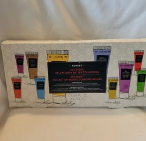 KORRES Decadent Deluxe Body Butter Collection - Diez mantequillas corporales de 50 ml - NUEVO - Imagen 1 de 14