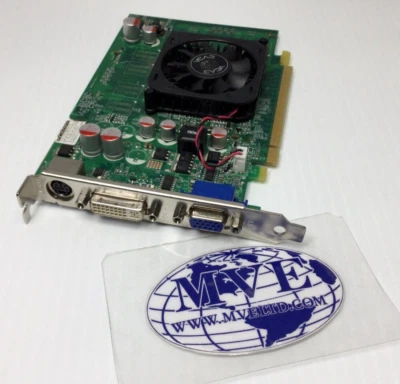 EVGA 256-P2-N733-LR GEFORC 8400GS 256MB DDR2 GRAPHICS CARD - Image 1 of 4