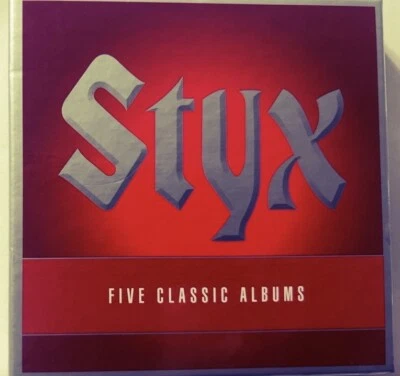 5Cds No longer made STYX Grand Illusion Pieces Of Eight Paradise Theatre Kilroy Foto 1 de 2