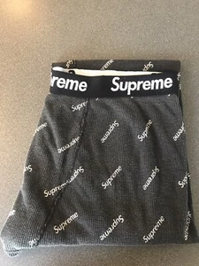 supreme hanes thermohose schwarz xl  - Bild 1 von 3