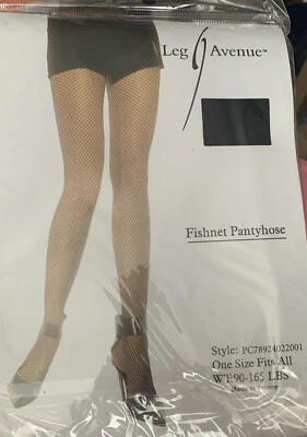 NUEVAS Pantimedias de Red Negras Talla M-L (90 a 165 Lbs) Hechas en Taiwán Foto 1 de 4