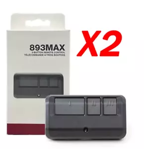893MAX | 893-LMK Remote Control Garage Door Opener, 2-Pack - Picture 1 of 1