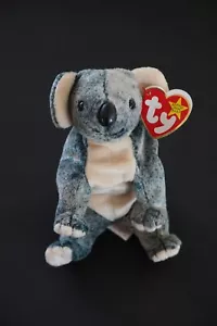 Peluche vintage 1999 Ty Beanie Babies eucalipto koala bear 6" beanbag - Foto 1 di 2
