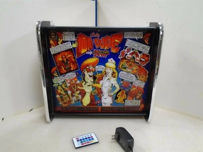 Bally Dr Dude Cabezal Pinball Pantalla LED Caja de Luz Foto 1 de 4