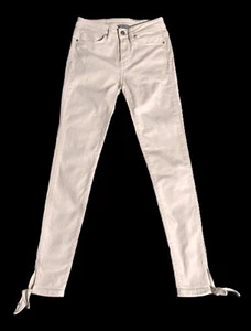 Womens Tommy Hilfiger Como Pale Pink Jegging Fit Jeans Size-25 W-25" L-28" Denim - Picture 1 of 7
