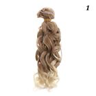 Tresses Accessories 1/6 1/4 1/3  Toy Toupee Doll Hair Curly Wigs Screw Periwig