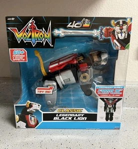 Figura León Negro Voltron 40 Aniversario | 2024 Playmates - NUEVA Y Precintada - Imagen 1 de 8