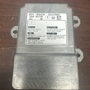 HONDA ACCORD SRS CONTROL MODULE UNIT PN: 77960-30A-A751-M4 (P) - Picture 1 of 3