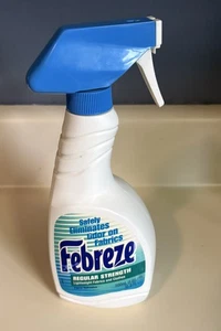 Bottiglia spray detergente tessuti vintage Febreze extra forte anni 90 completa circa 85% - Foto 1 di 4