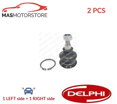 SUSPENSION BALL JOINT PAIR FRONT DELPHI TC1236 2PCS I NEW OE REPLACEMENT - Image 1 of 4