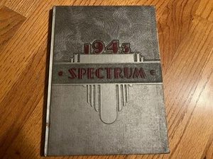 Parma Schaaf High School Yearbook 1943 "The Spectrum" Parma, Ohio - Picture 1 of 4