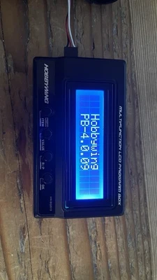 Hobbywing Multifunction LCD Program Box - Image 1 of 2