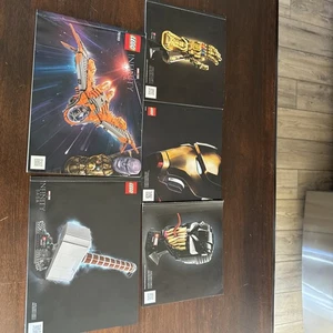 Lego Marvel Instructions Lot Of 5 - Picture 1 of 6