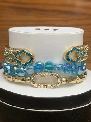 Pulseras Bomb Party Otoño 2024 Pilas de Lujo RBP7812 Perfección Absoluta En Oro Foto 1 de 4