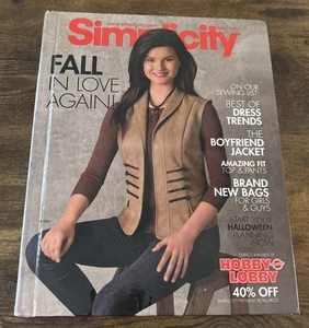 Simplicity Fall in Love Again Pattern Hobby Lobby Counter Catalog Book from 2010 - Picture 1 of 6