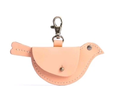 Nuevo Portland Leather Goods LOLLIPOP Mockingbird Bolsa Llavero Púrpura Dije Foto 1 de 4